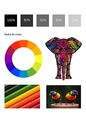 print a color test page icon