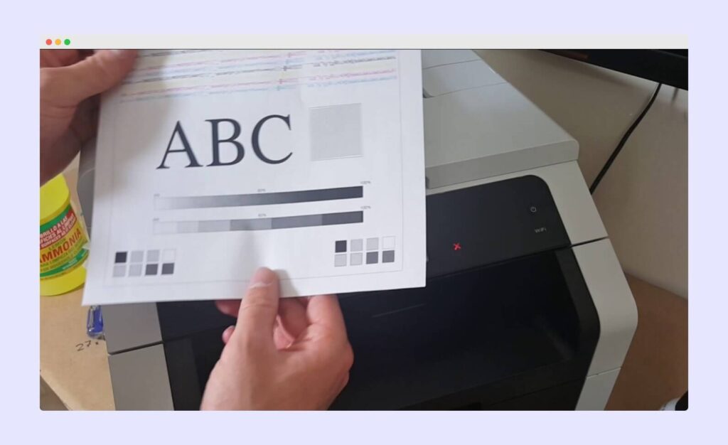 Print a Test Page on a Brother Printer