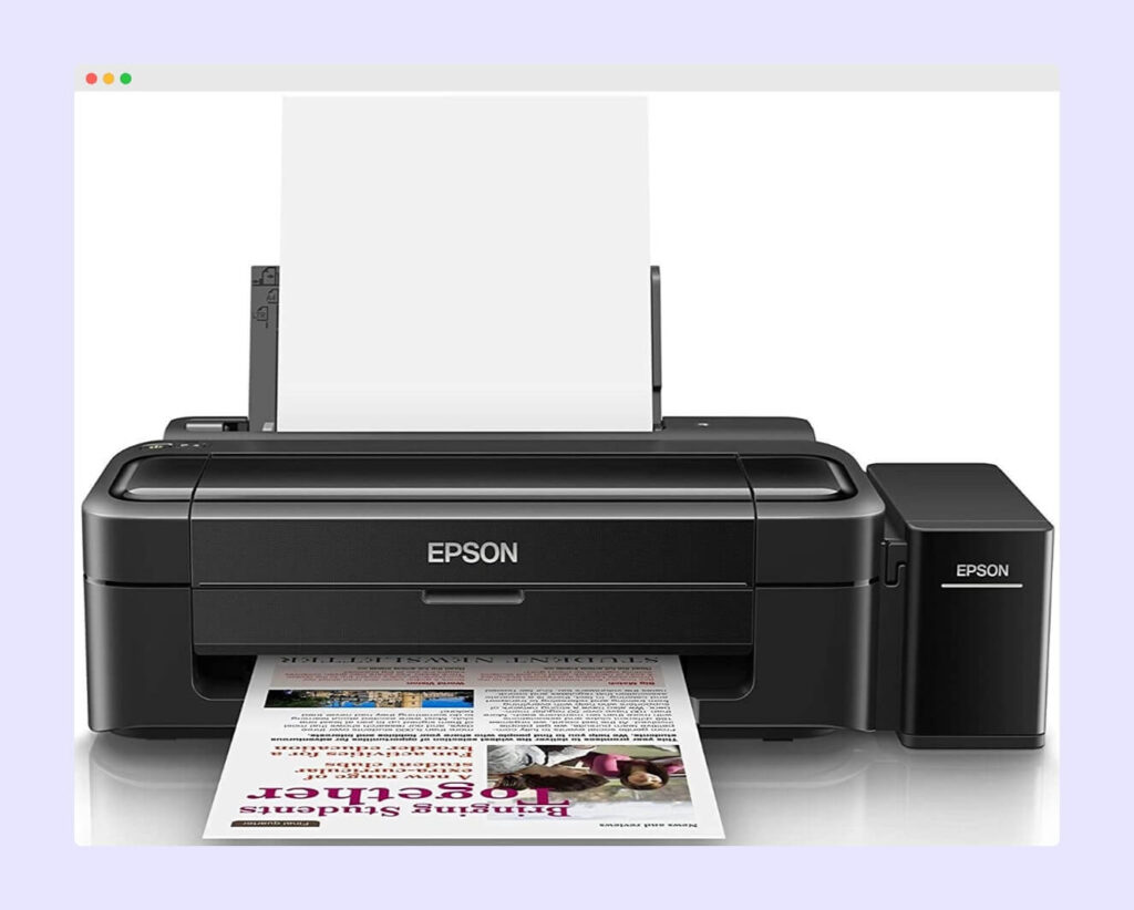 Print a Test Page on an Epson Printer